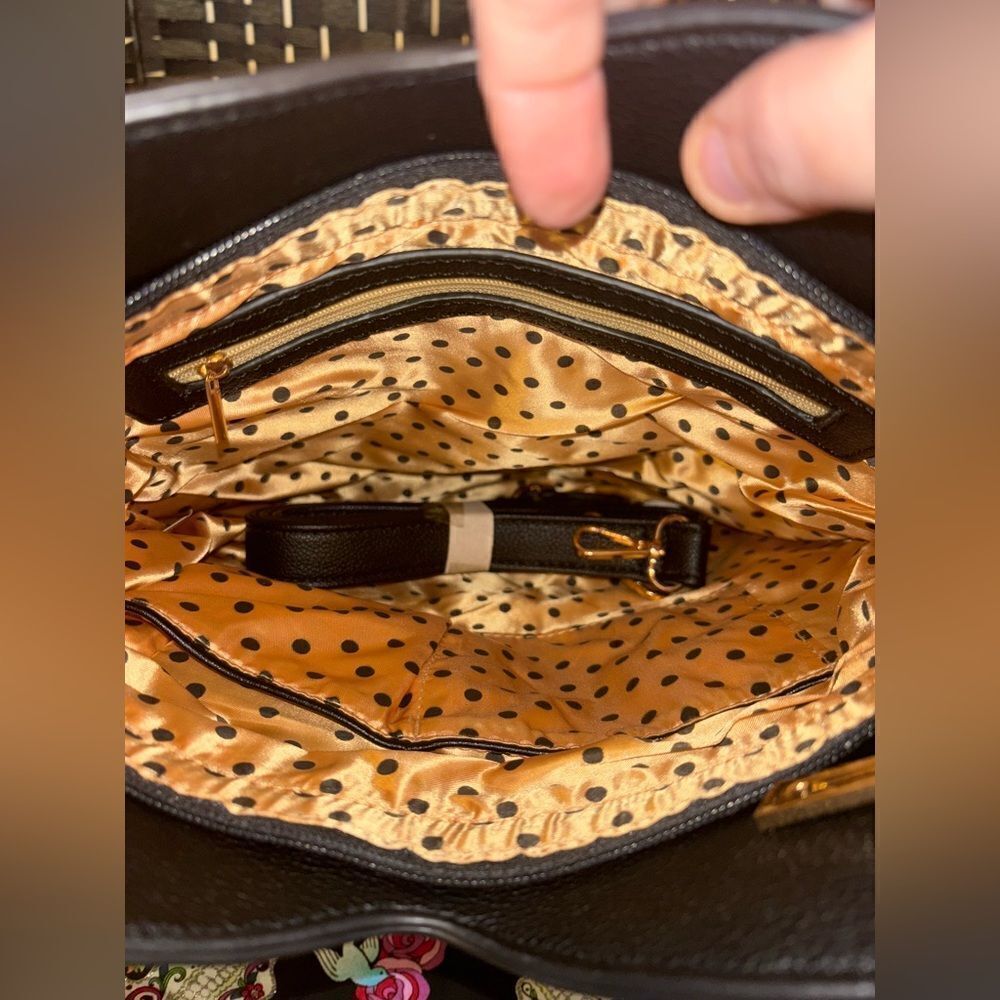 Rhinestone & Pearls Vest Tall Purse - Picture 5 of 5